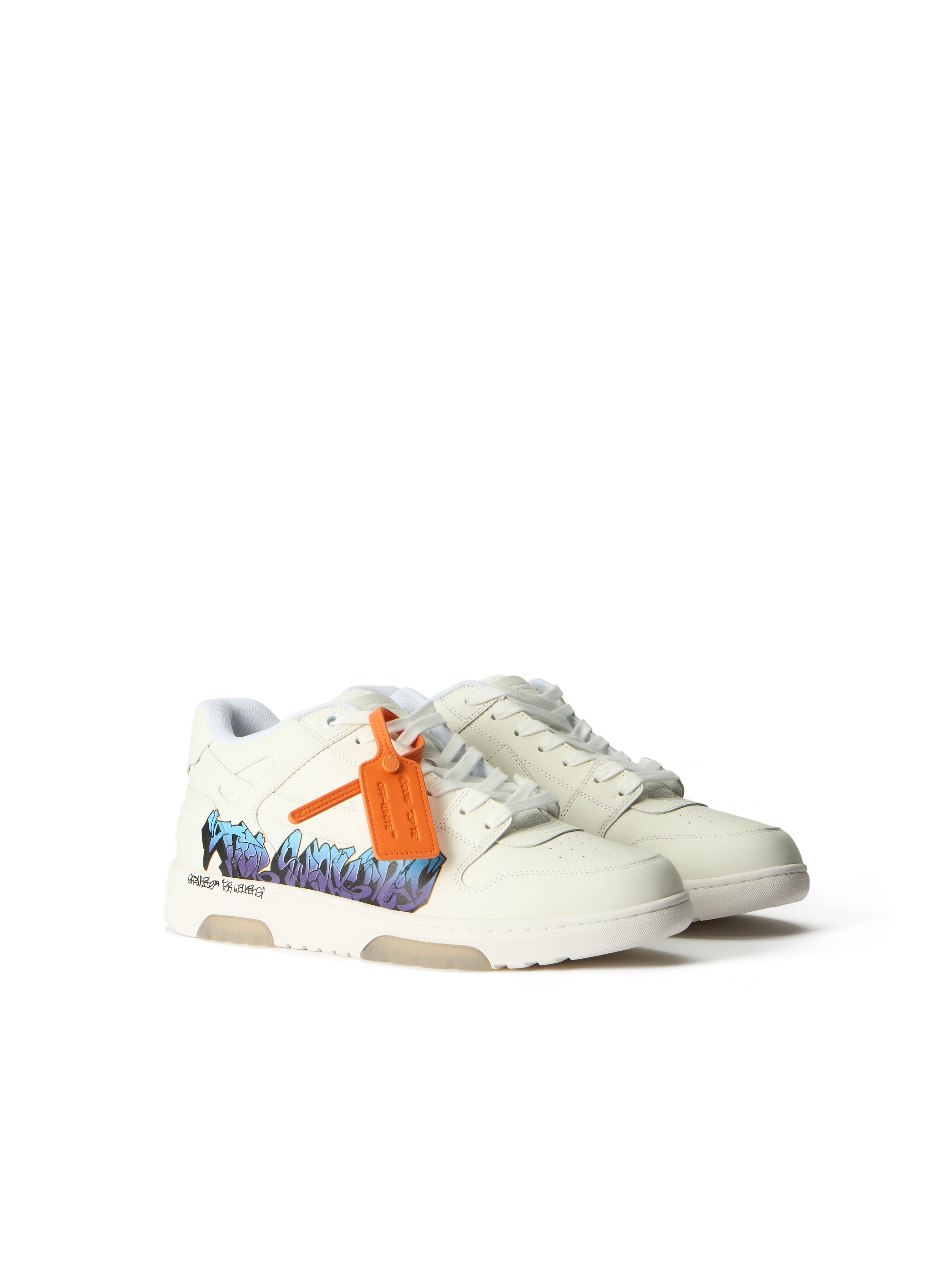 OFF WHITE Out Of Office For Walking Art WHITE - MULTICOLOR OMIA189S26LEA00C