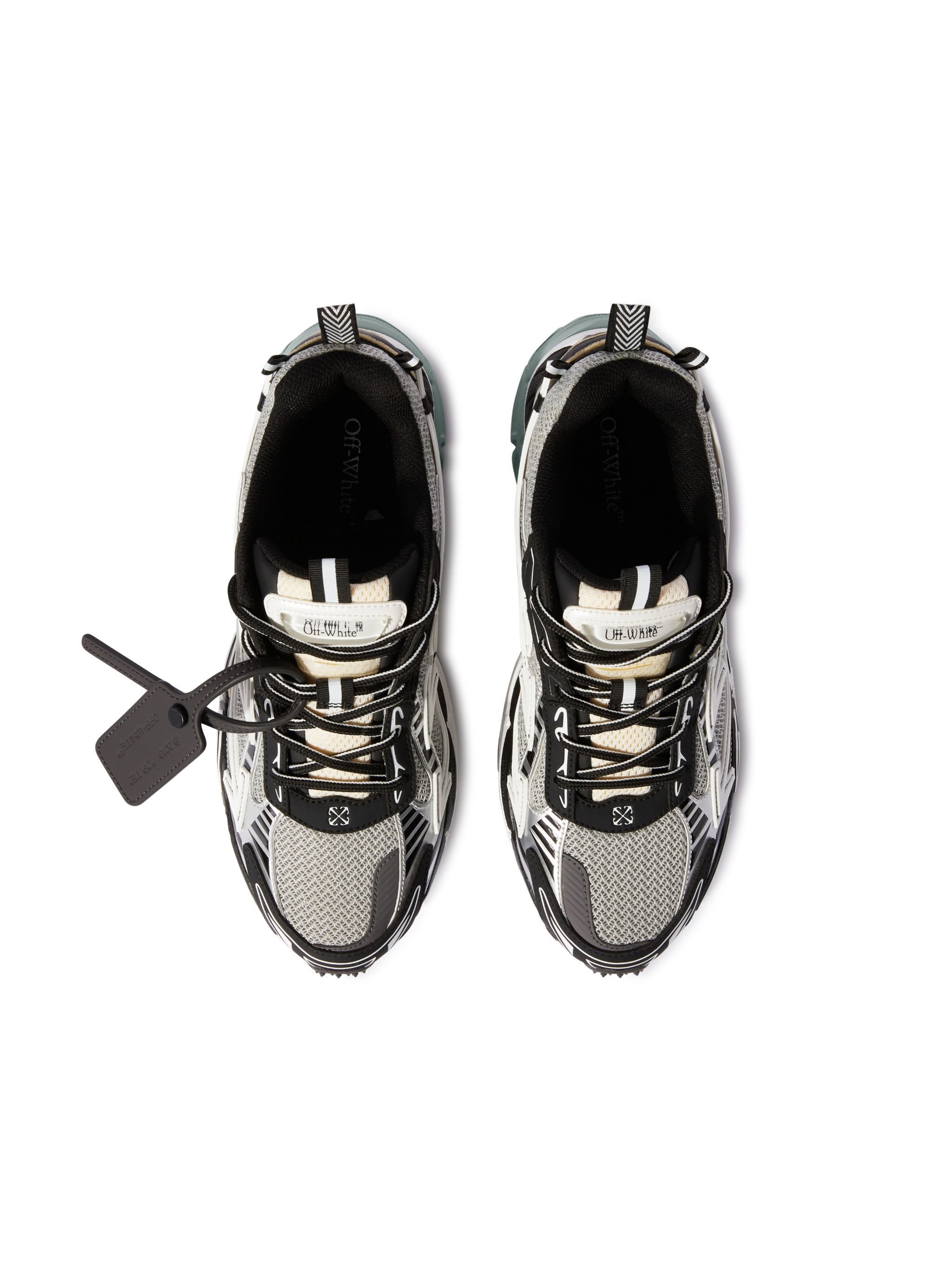 OFF WHITE Ow Be Right Back Mesh GREY OMIA295C99FAB001