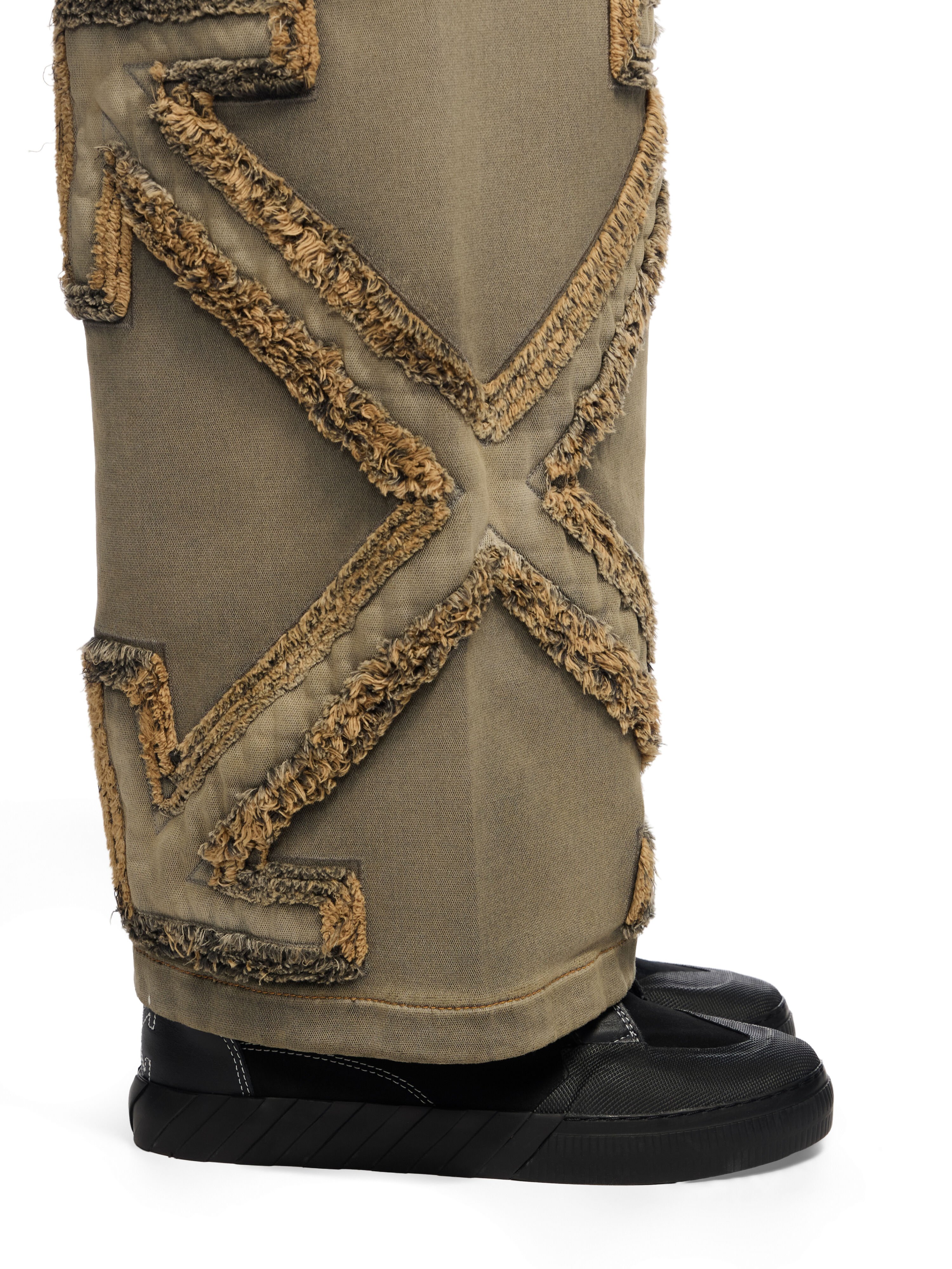 OFF WHITE Vulc 779 Suede BLACK - BLACK OMIA296C99LEA001