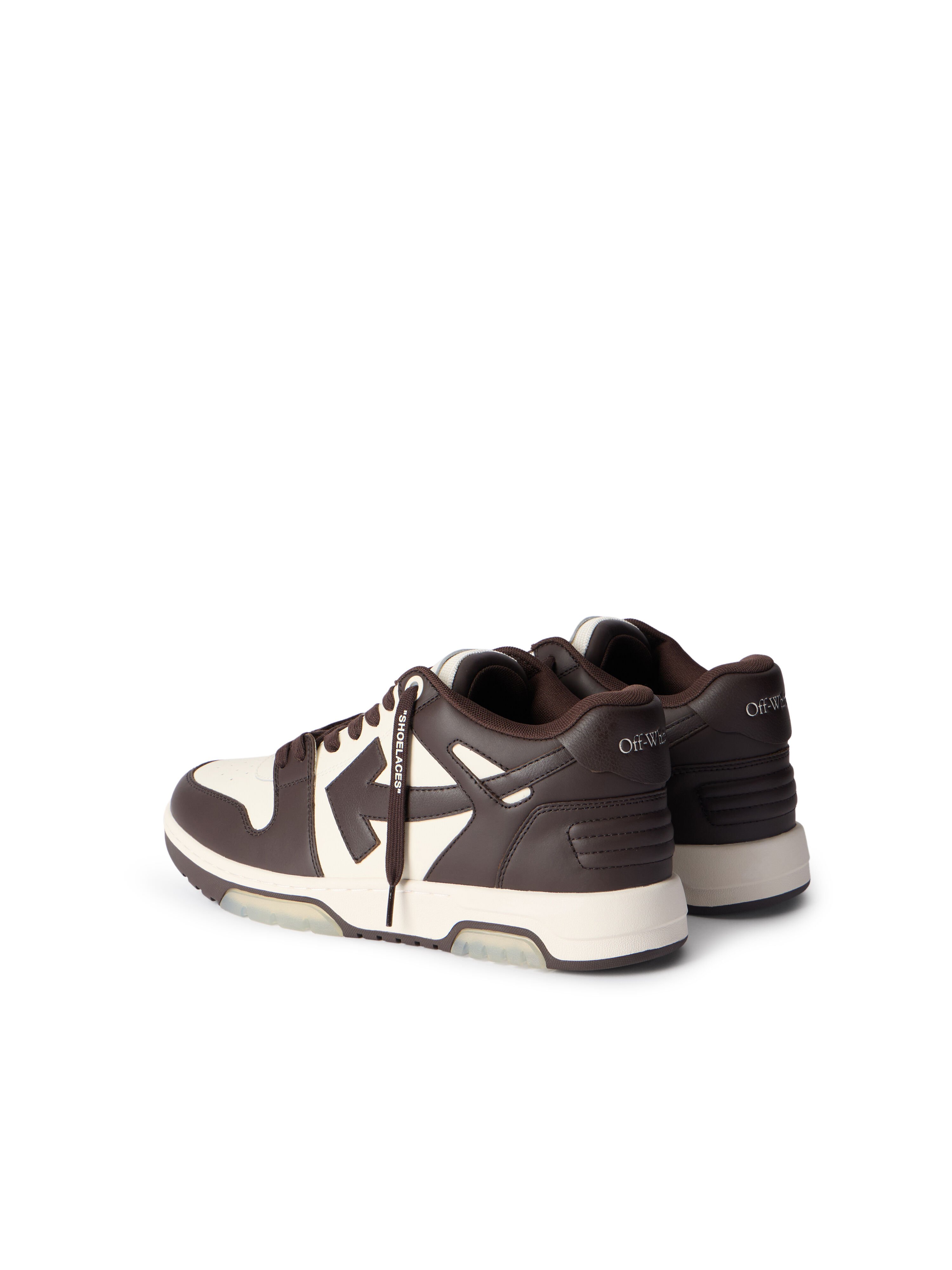 OFF WHITE Out Of Office Sneakers NUDE - SAND OMIA189F25LEA003