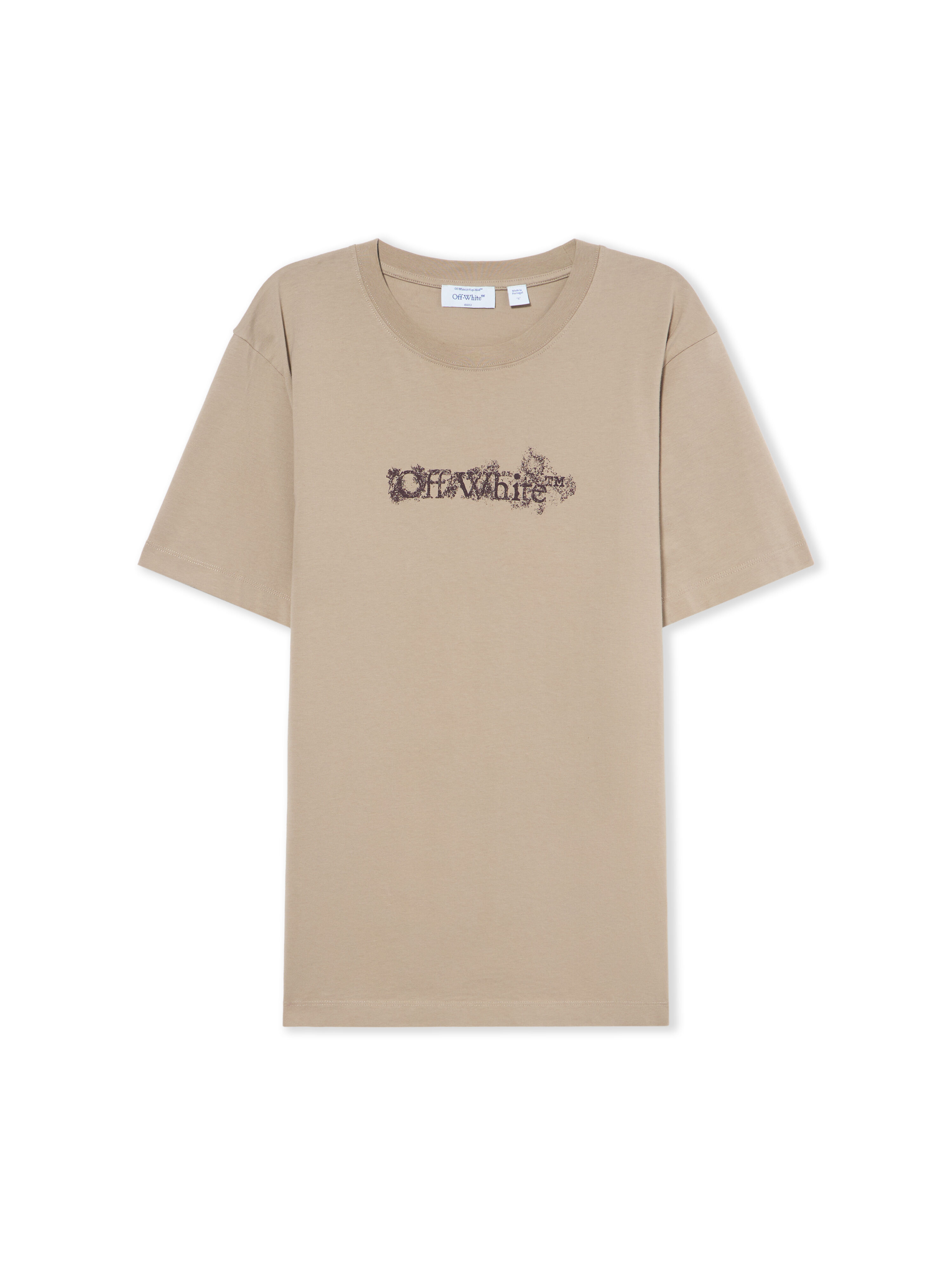 Heraldic Arrow Slim T-shirt in FADE OUT STONE for Men | Off-White™