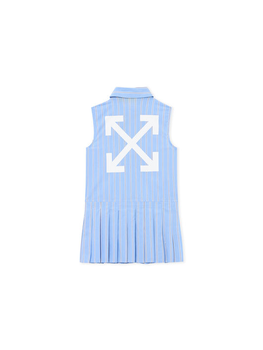 OFF WHITE Ow Embro Dress SKY BLUE 44GDB06JS26F001