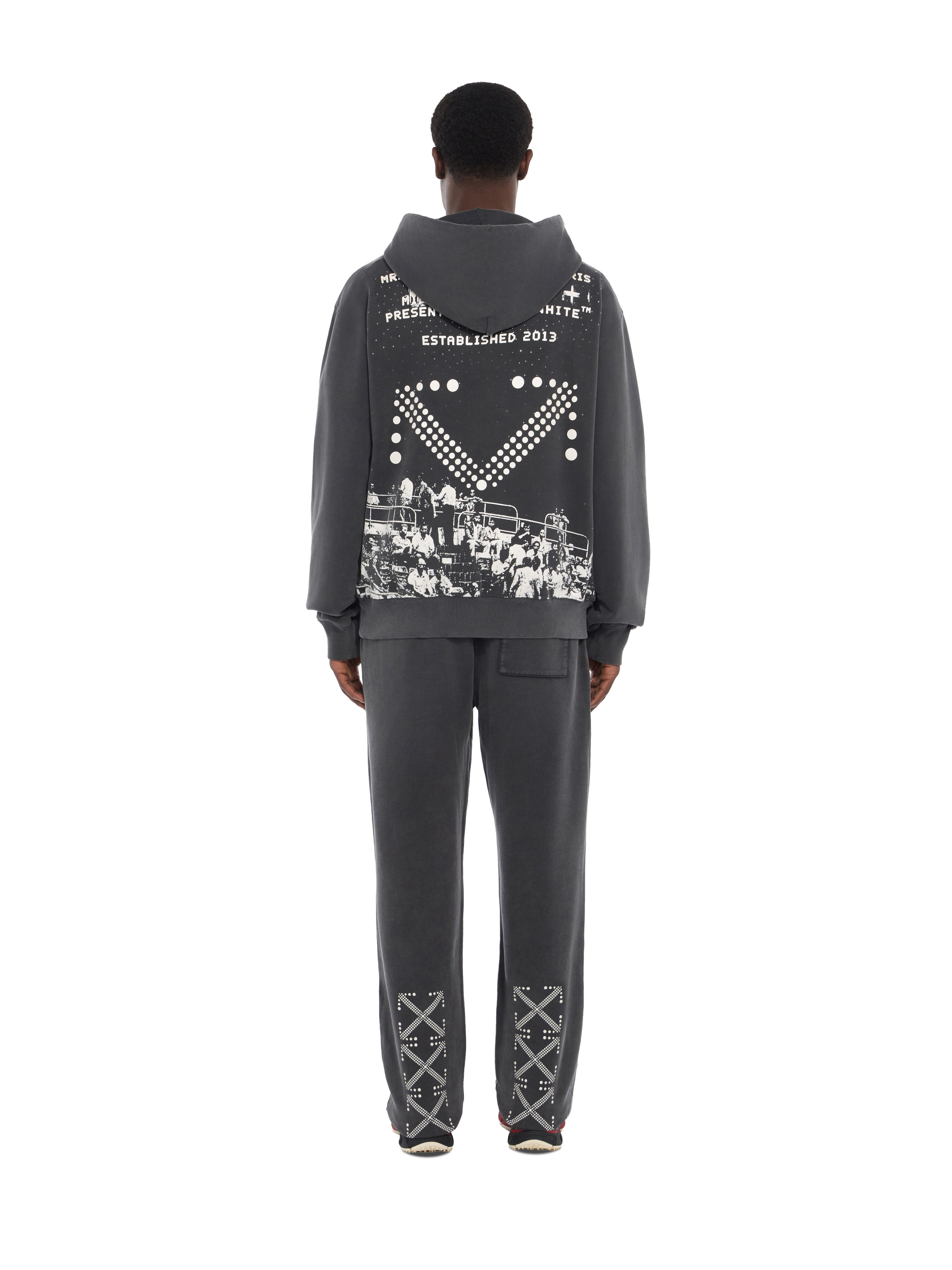 Miles Davis Stadium Regular Hoodie OFF WHITE Miles Davis Stadium Regular Hoodie BLACK 44MBB12NG26F001