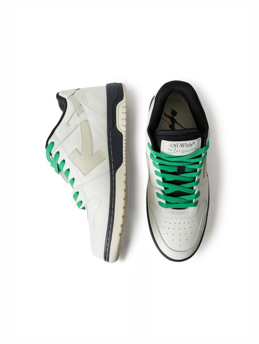 Out Of Office Miles Davis Sneakers OFF WHITE Out Of Office Miles Davis Sneakers White Green OF06605101