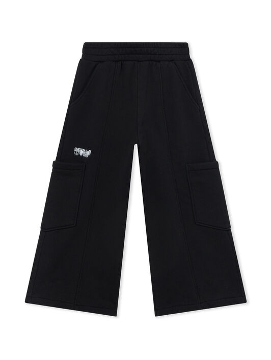 OFF WHITE Big Bookish Stamp Cargo Pant BLACK 44BCH00DF26F003