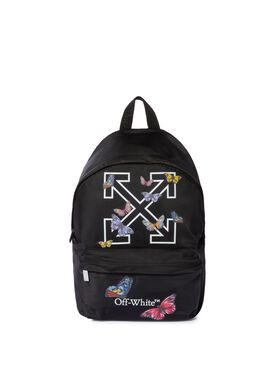 OFF WHITE Butterfly Arrow Backpack PINK OGRA004S25KNI001