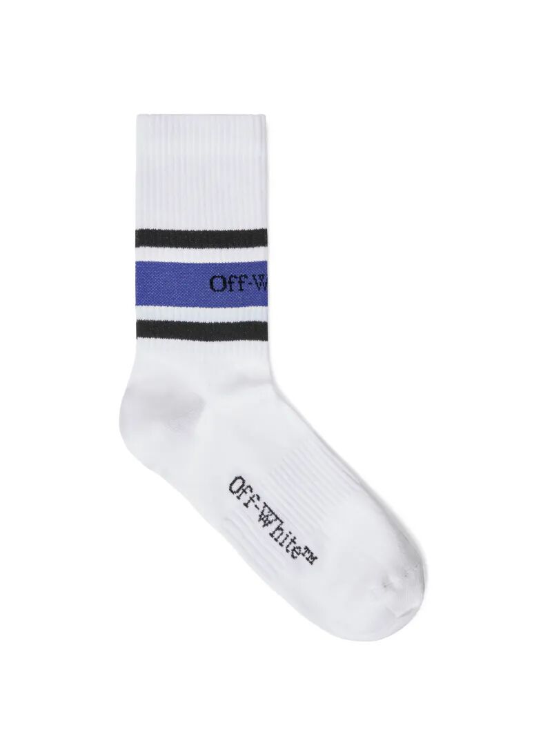 OFF WHITE Striped Bookish Mid Socks WHITE OMRA077S25KNI001