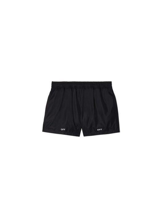 OFF STAMP SWIMSHORTS OFF WHITE OFF STAMP SWIMSHORTS BLACK OMFD011C99FAB001