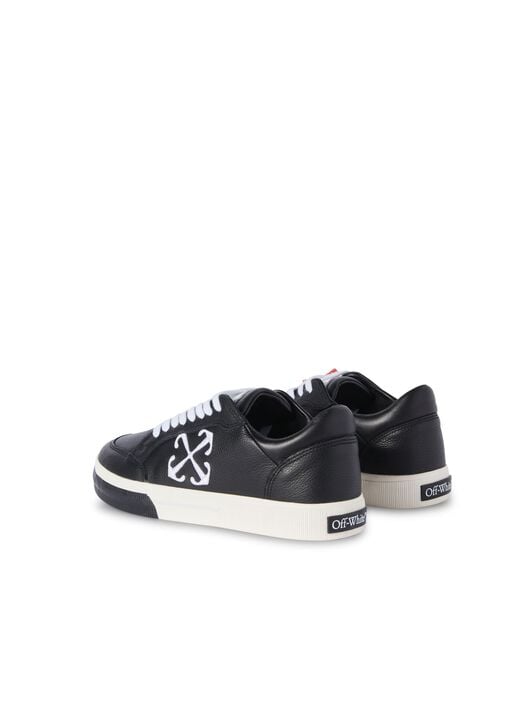 New Low Vulcanized Leather OFF WHITE New Low Vulcanized Leather BLACK OMIA293C99LEA001