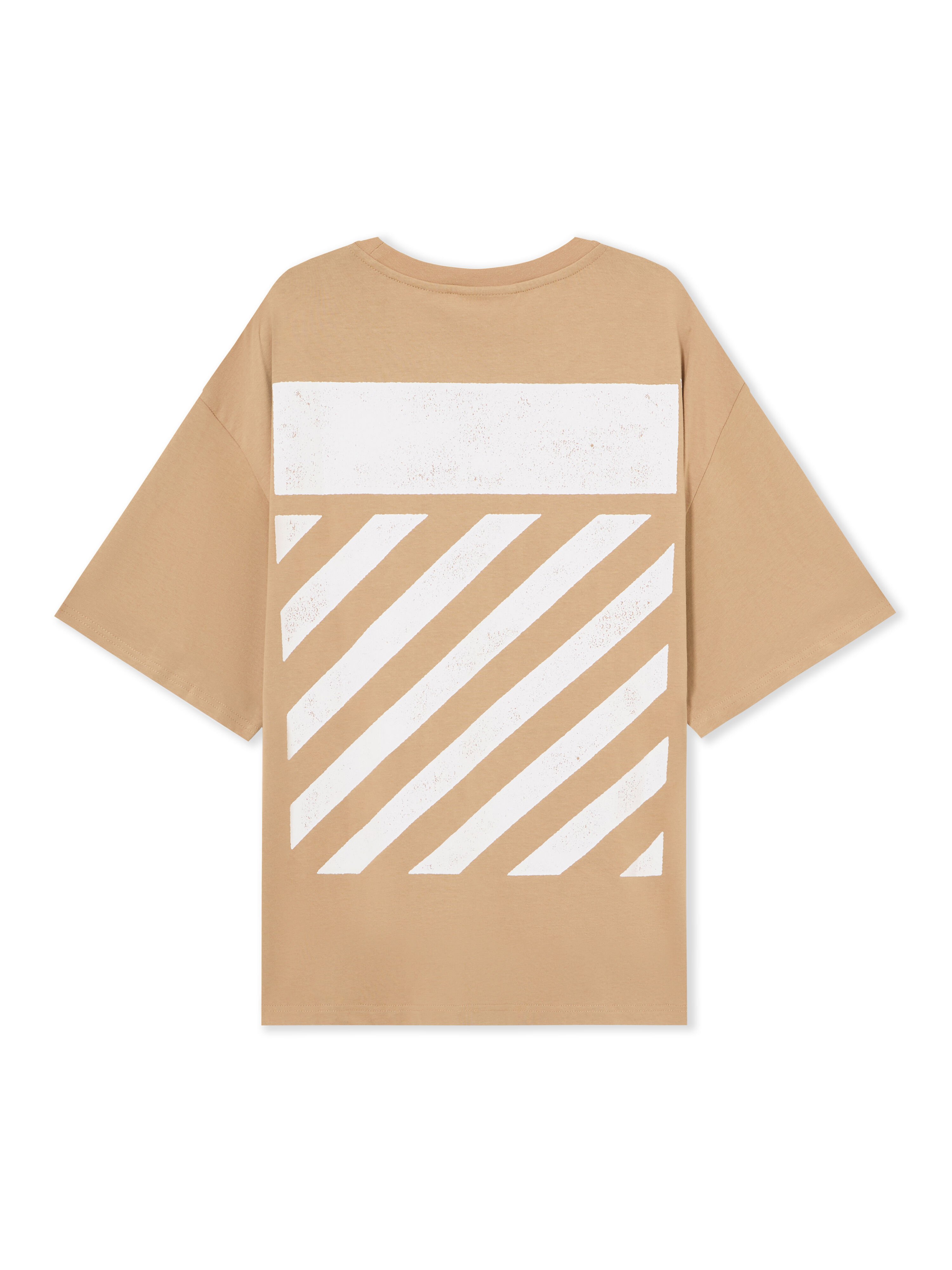 L/AB Diagonal Oversized T-Shirt LAB L/AB Diagonal Oversized T-Shirt CORNSTALK 44LABF26T054