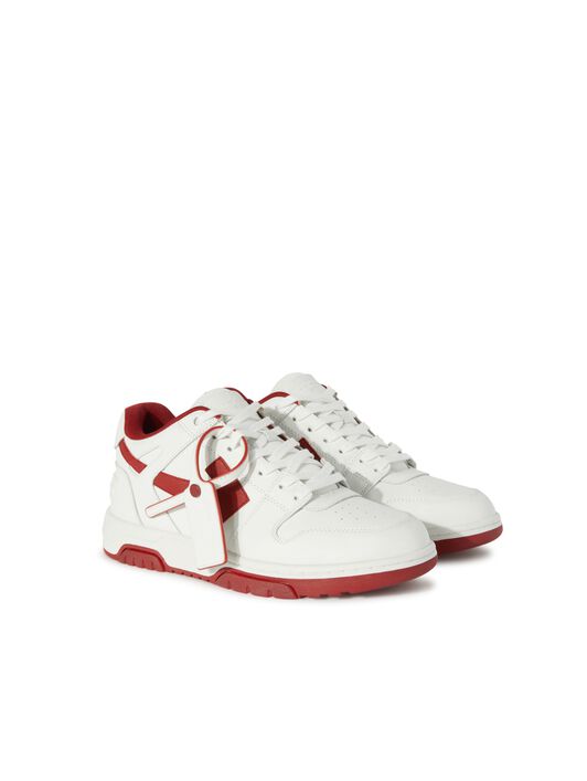 OFF WHITE Out Of Office Calf Leather WHITE OMIA189F23LEA002