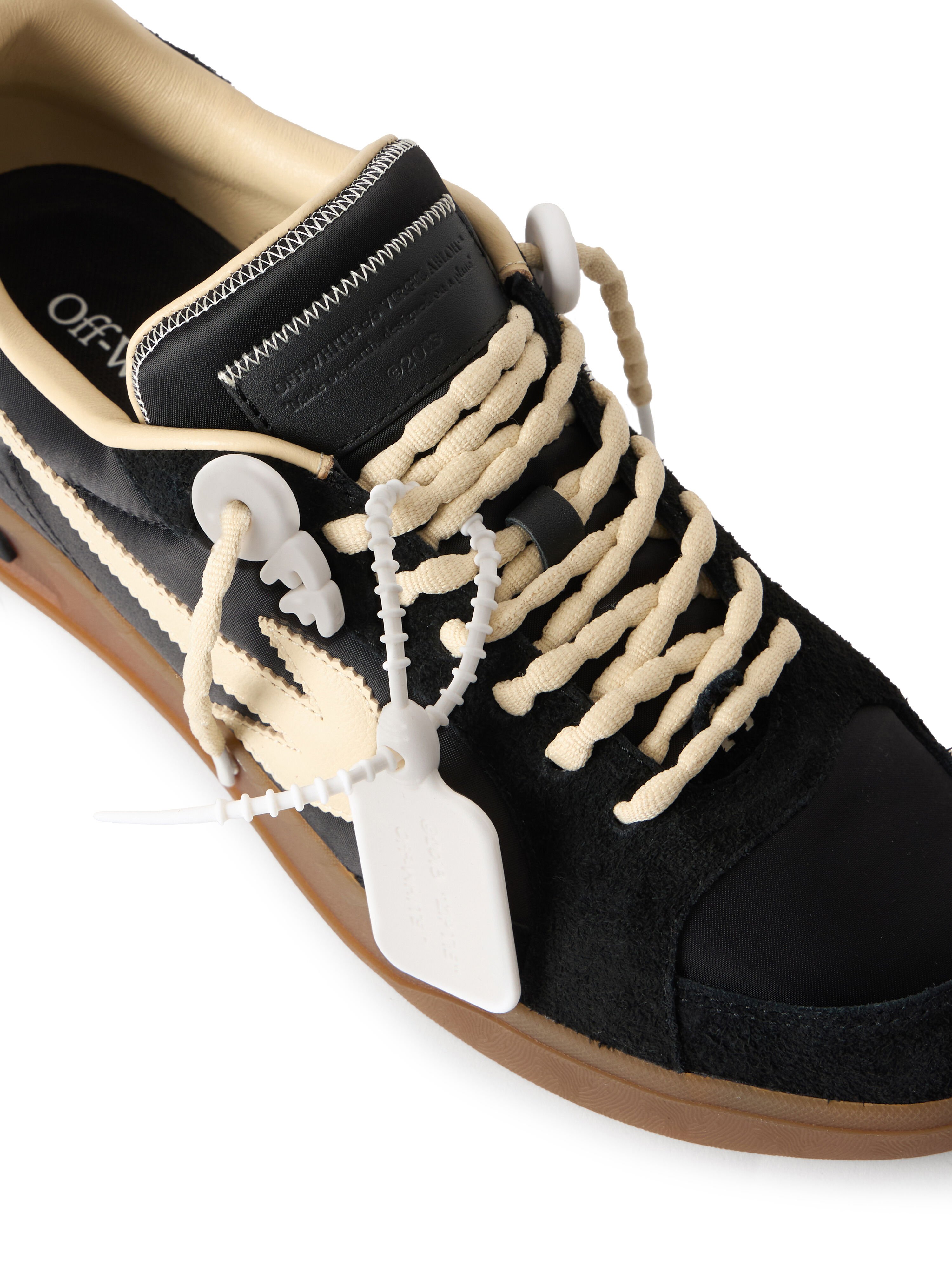 OFF WHITE Sneakers End Of Play BLACK - BEIGE OMIA2ALS26FAB002