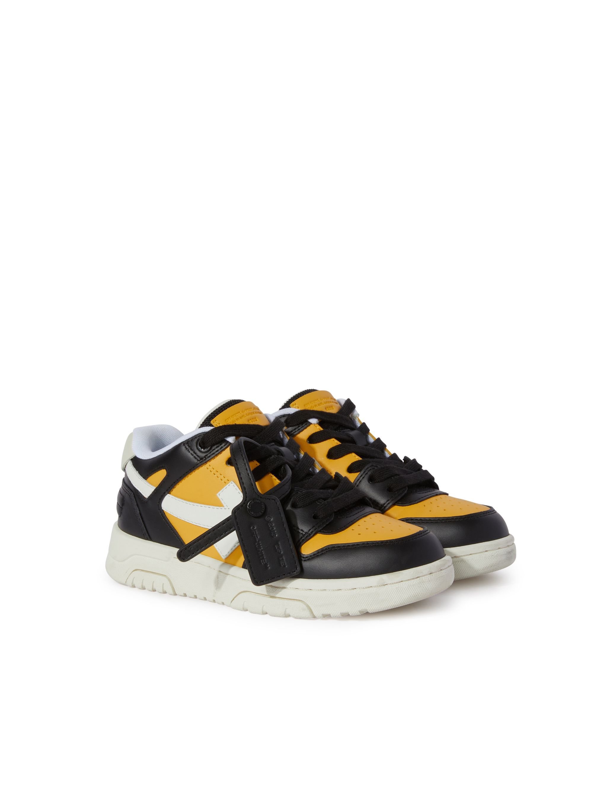 OFF WHITE Out Of Office Ocher Yellow/Black BLACK OBIA011S25LEA001