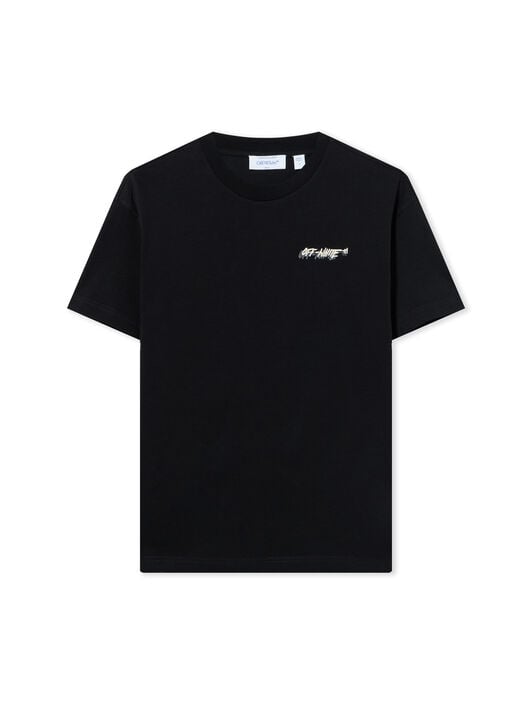 OFF WHITE Off-White Shadow Reg Tee Black-Lemon Icing 2AA089S26JER001