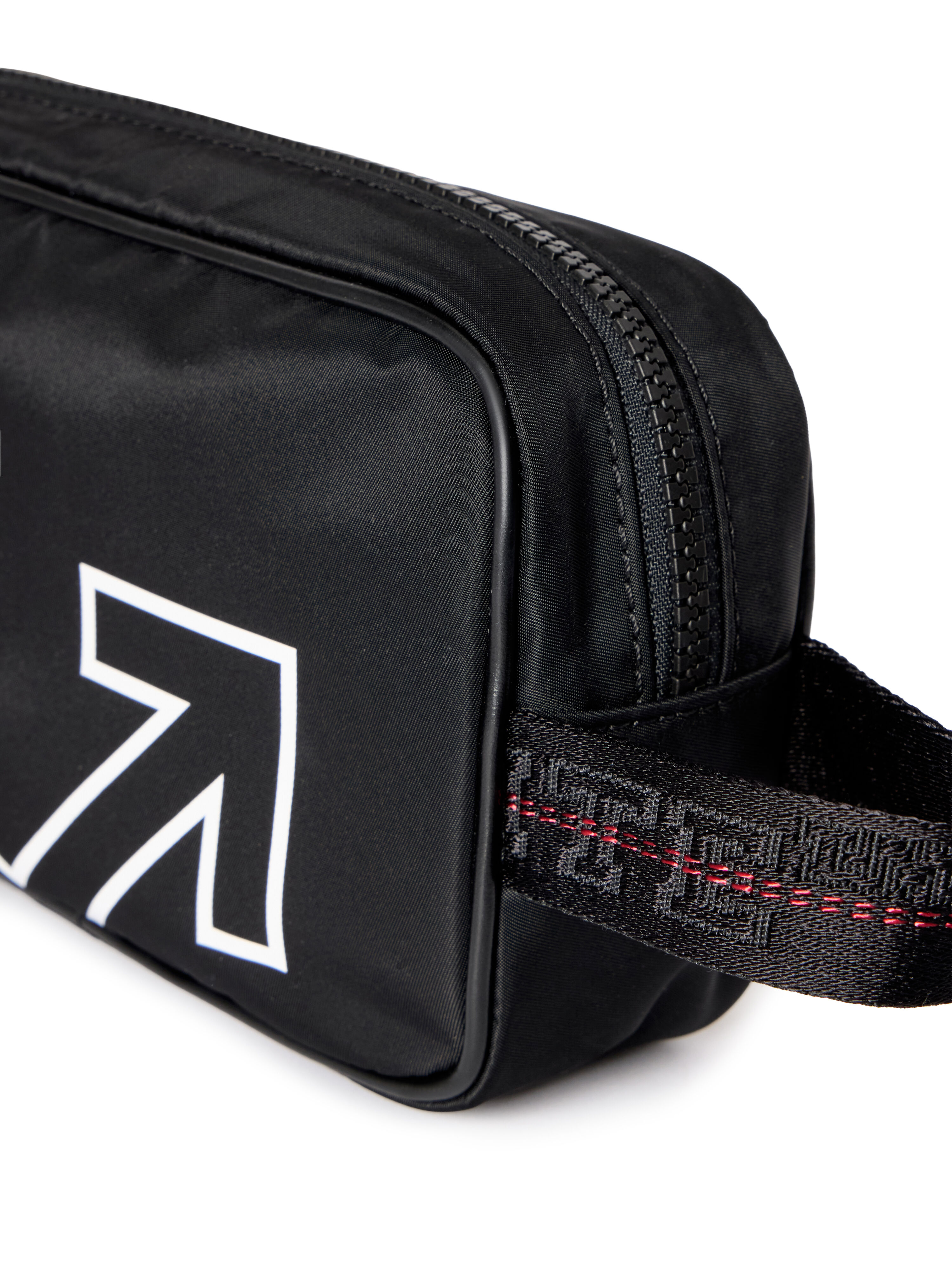 off-white メイクポーチ Heritage Toiletry Pouch in BLACK for Men | Off-White™
