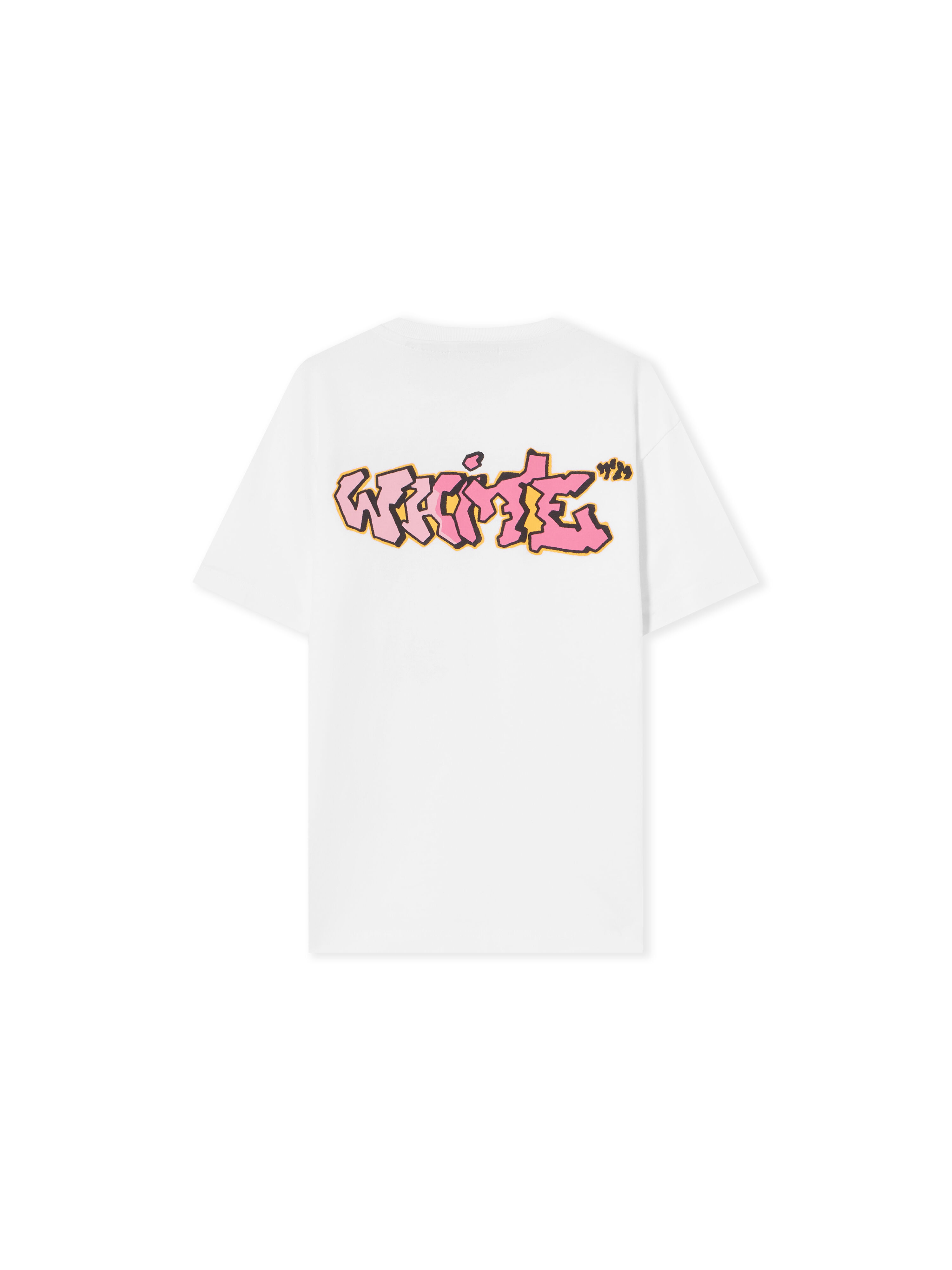 Graffiti Short Sleeve T-Shirt OFF WHITE Graffiti Short Sleeve T-Shirt WHITE 44GAA001F26J004