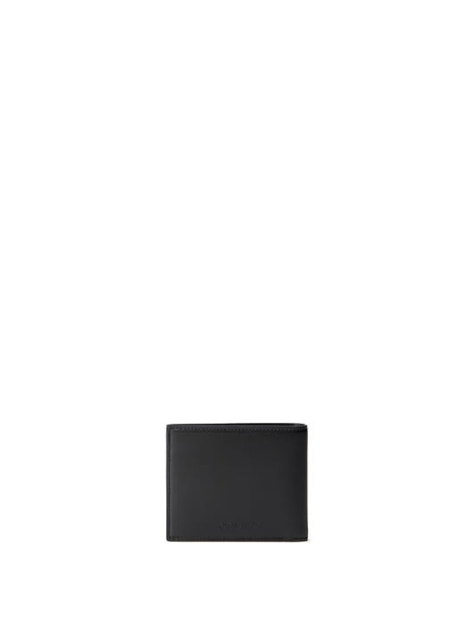 Jitney Quote Bifold Wallet OFF WHITE Jitney Quote Bifold Wallet BLACK - YELLOW FLUO OMNC098F25LEA003