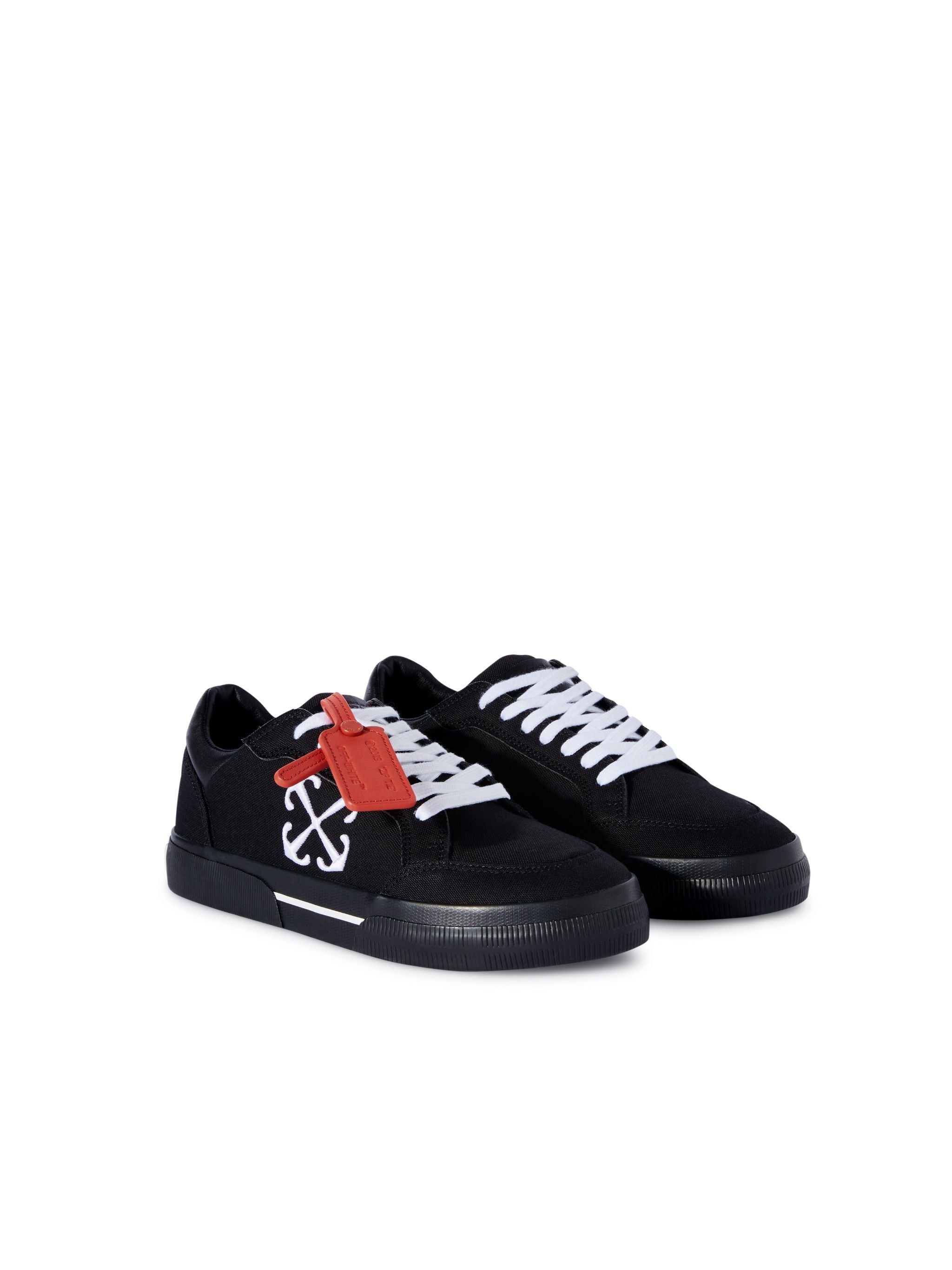 OFF WHITE Black/White Canvas Vulcanized BLACK OWIA288C99FAB001