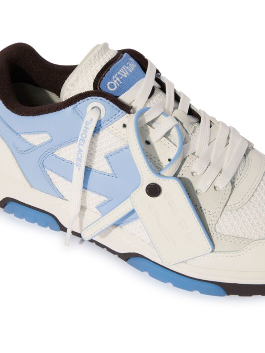 OFF WHITE Blau/Weisse Slim Out Of Office Sneaker BLAU OMIA243S25LEA001