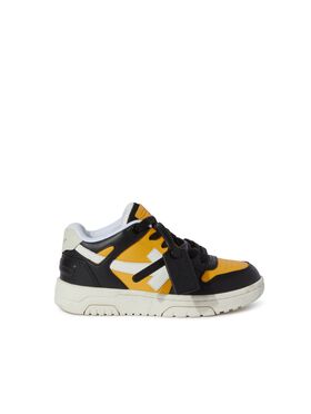 OFF WHITE Sneakers Out Of Office Giallo Ocra/Nero NERO OBIA011S25LEA001