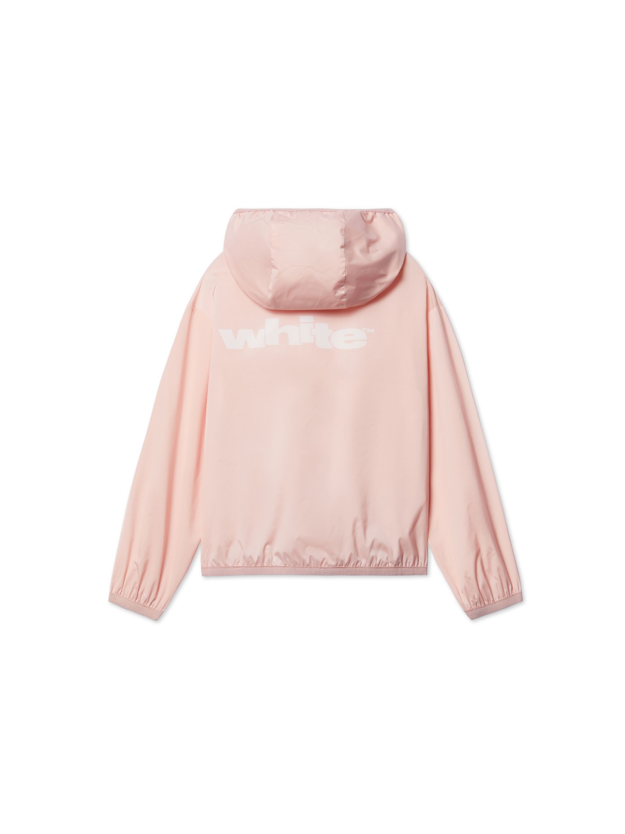 OFF WHITE Giacca A Vento Con Logo Off Split ROSA OGEB004S25FAB001