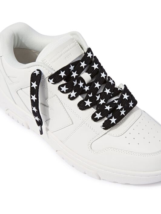 OFF WHITE Black/White Star Laces BLACK OMZJ001T25MAT002