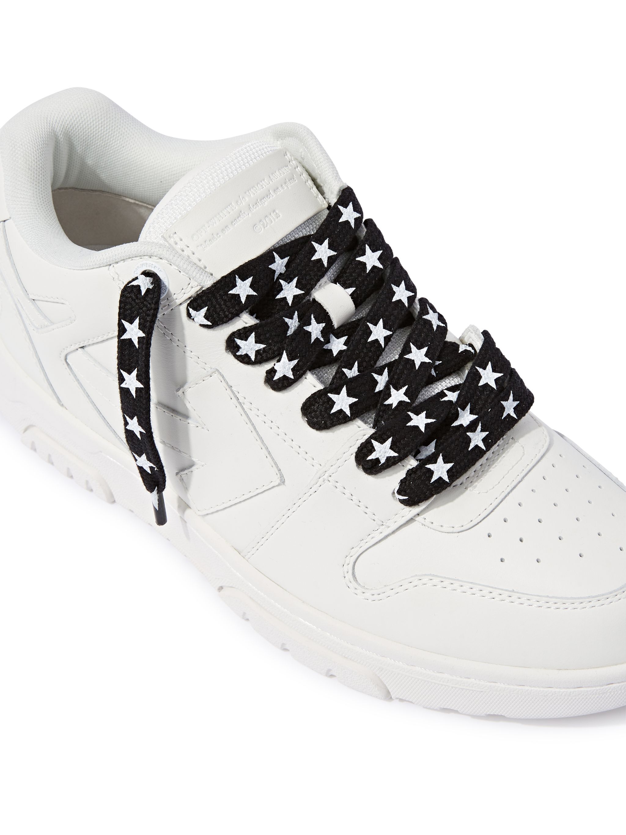 OFF WHITE Black/White Star Laces BLACK OMZJ001T25MAT002