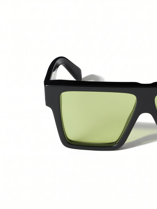 Berkeley Light Green Lens Sunglasses OFF WHITE Berkeley Light Green Lens Sunglasses SHINY DARK HAVANA OW1052105057