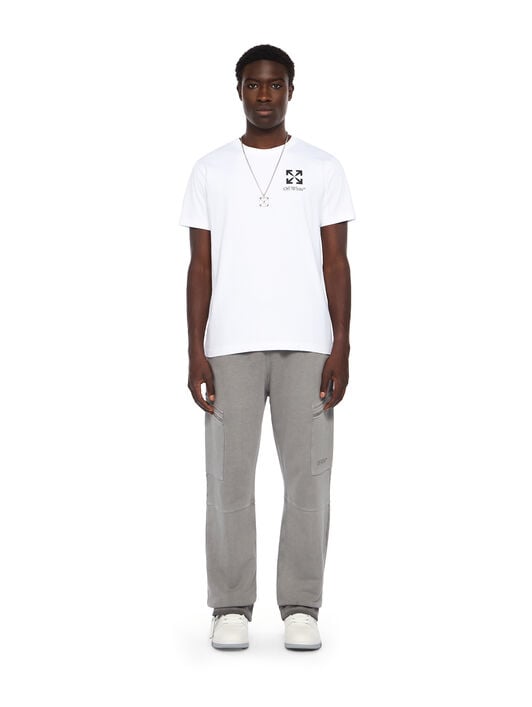 Small Arrow Slim Logo Tee OFF WHITE Small Arrow Slim Logo Tee WHITE - BLACK OMAA027F25JER00F