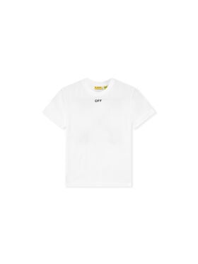 OFF WHITE Arrow Acrylic T-Shirt WHITE 44GAA001F26J008