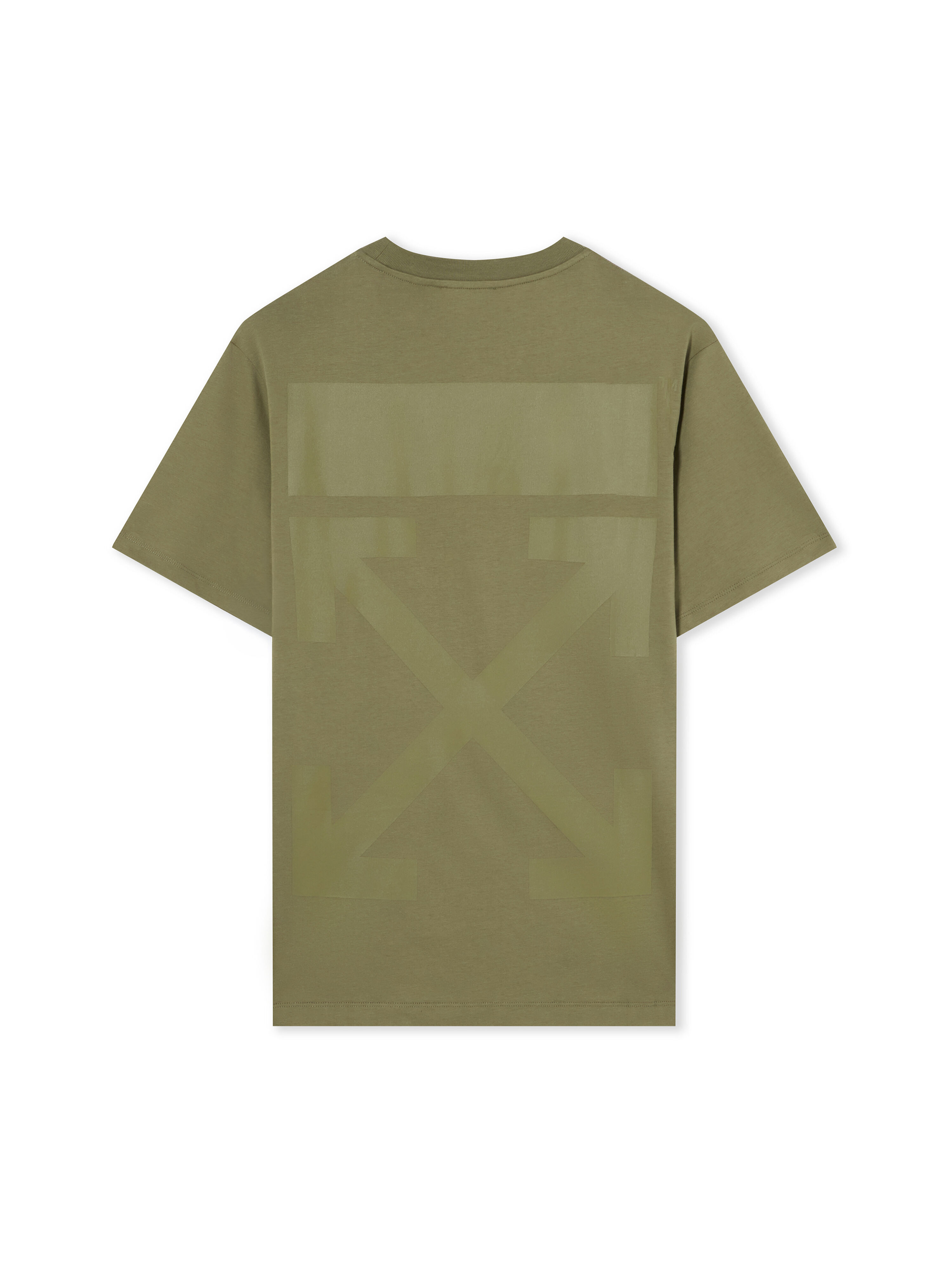 OFF WHITE Tonal Arrow Slim T-Shirt WINTER MOSS 44OWOS26T075