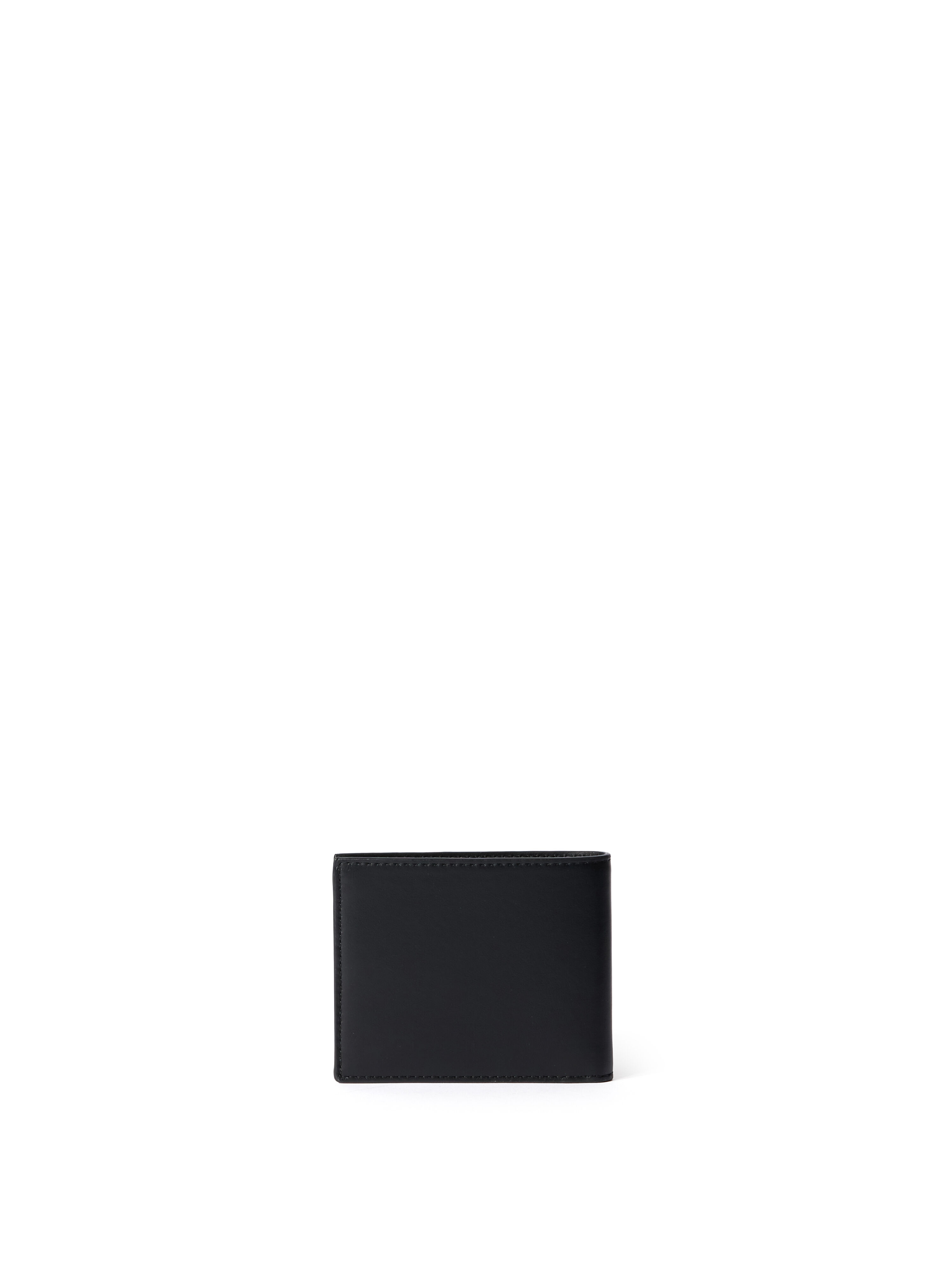 OFF WHITE Quote Bifold Wallet BLACK WHITE OMNC074C99LEA001