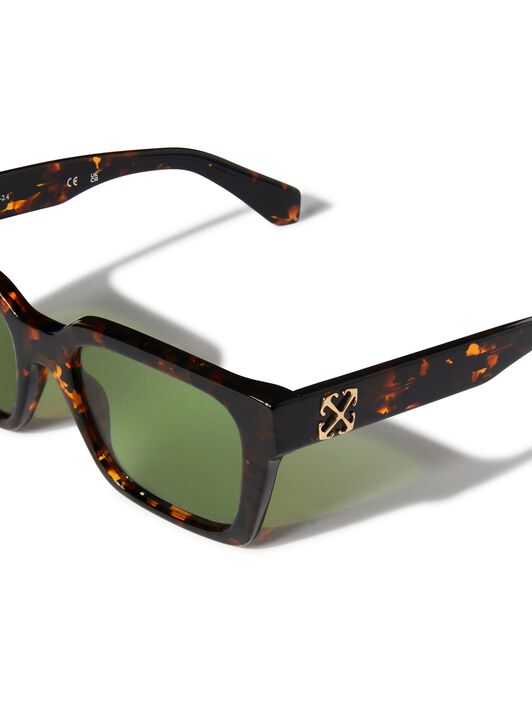 OFF WHITE Branson Sunglasses BROWN OERI111C99PLA001