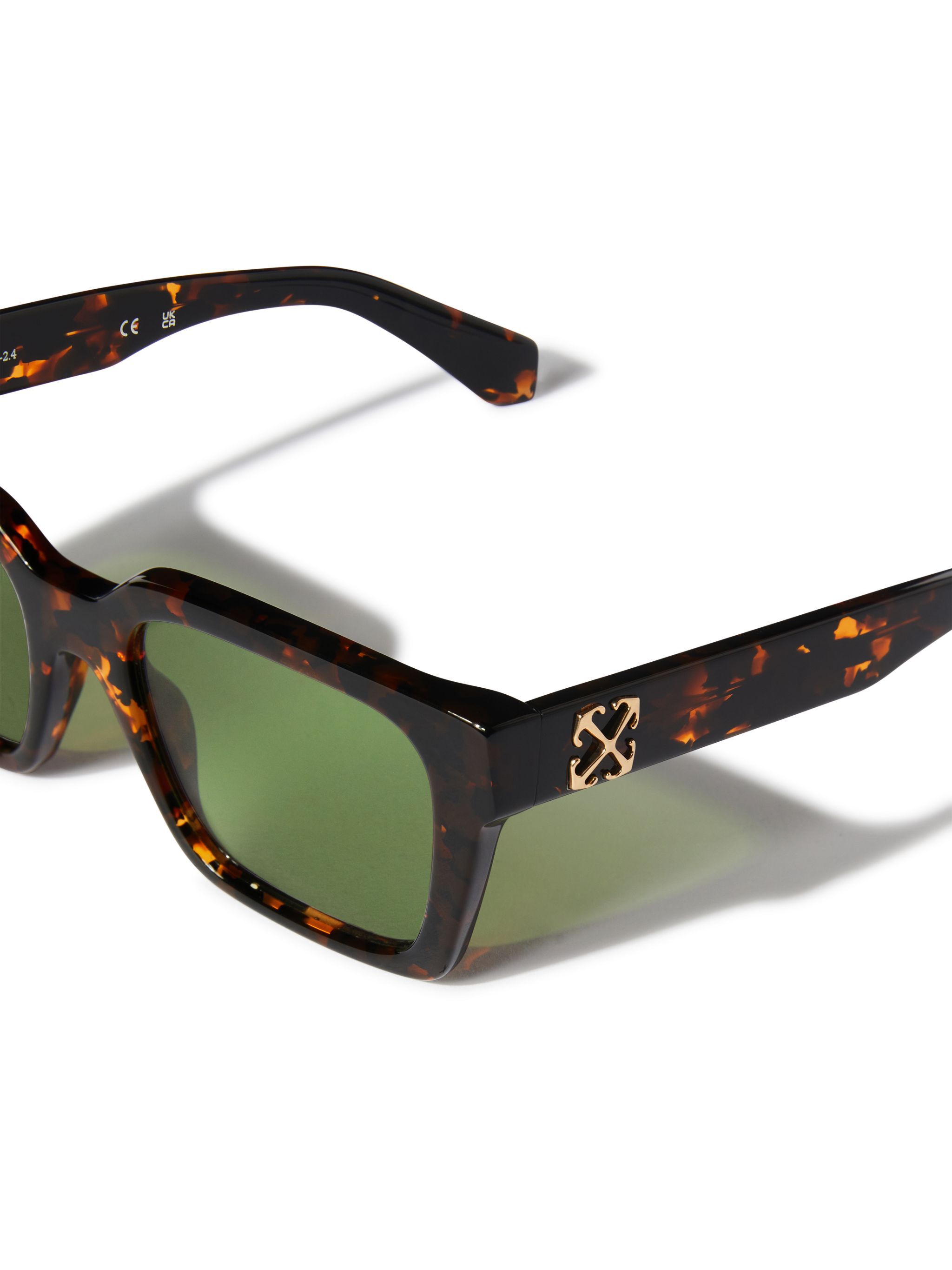 OFF WHITE Branson Sunglasses BROWN OERI111C99PLA001
