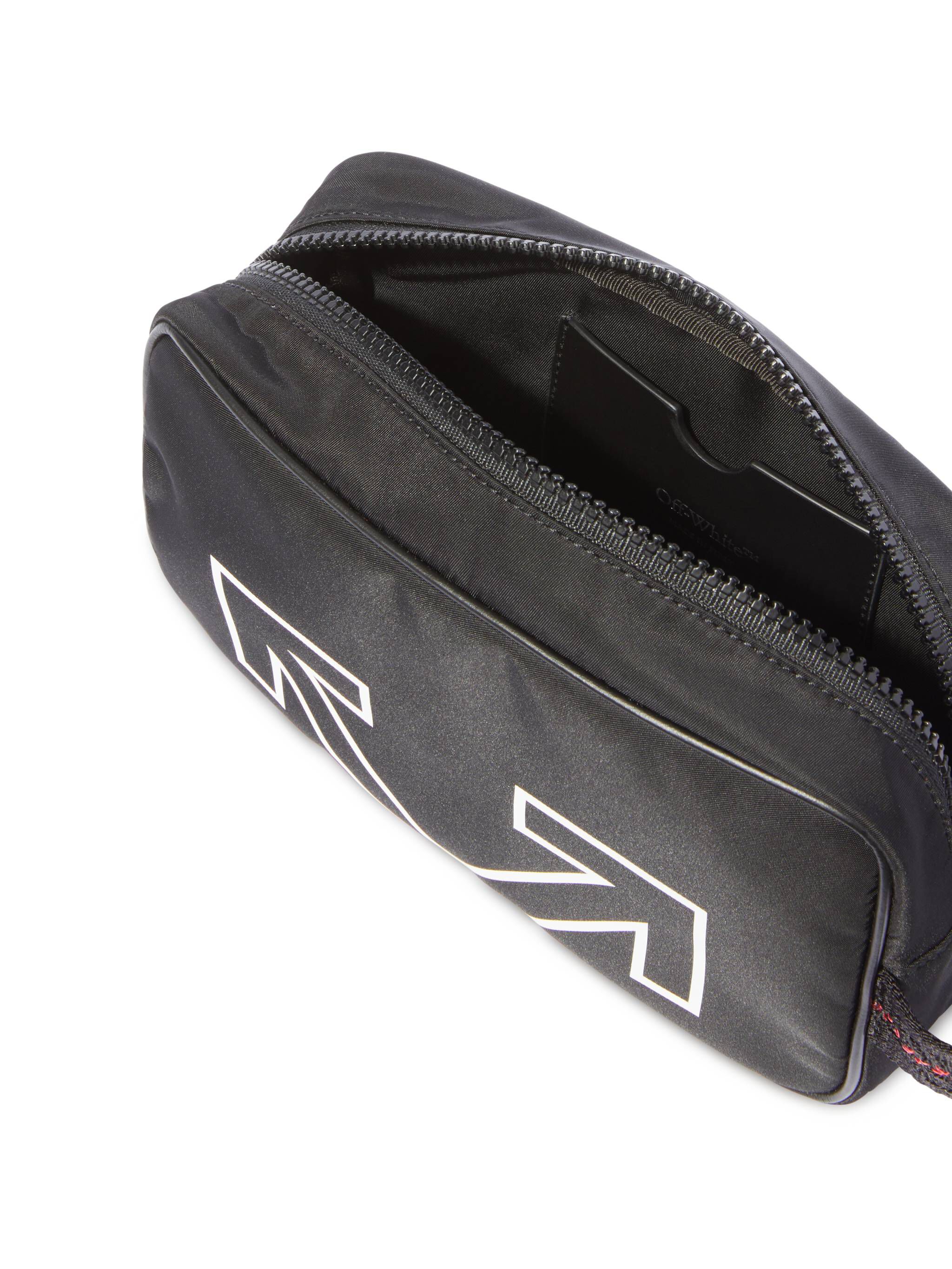 OFF WHITE Heritage Toiletry Pouch BLACK OMNS02CC99FAB001
