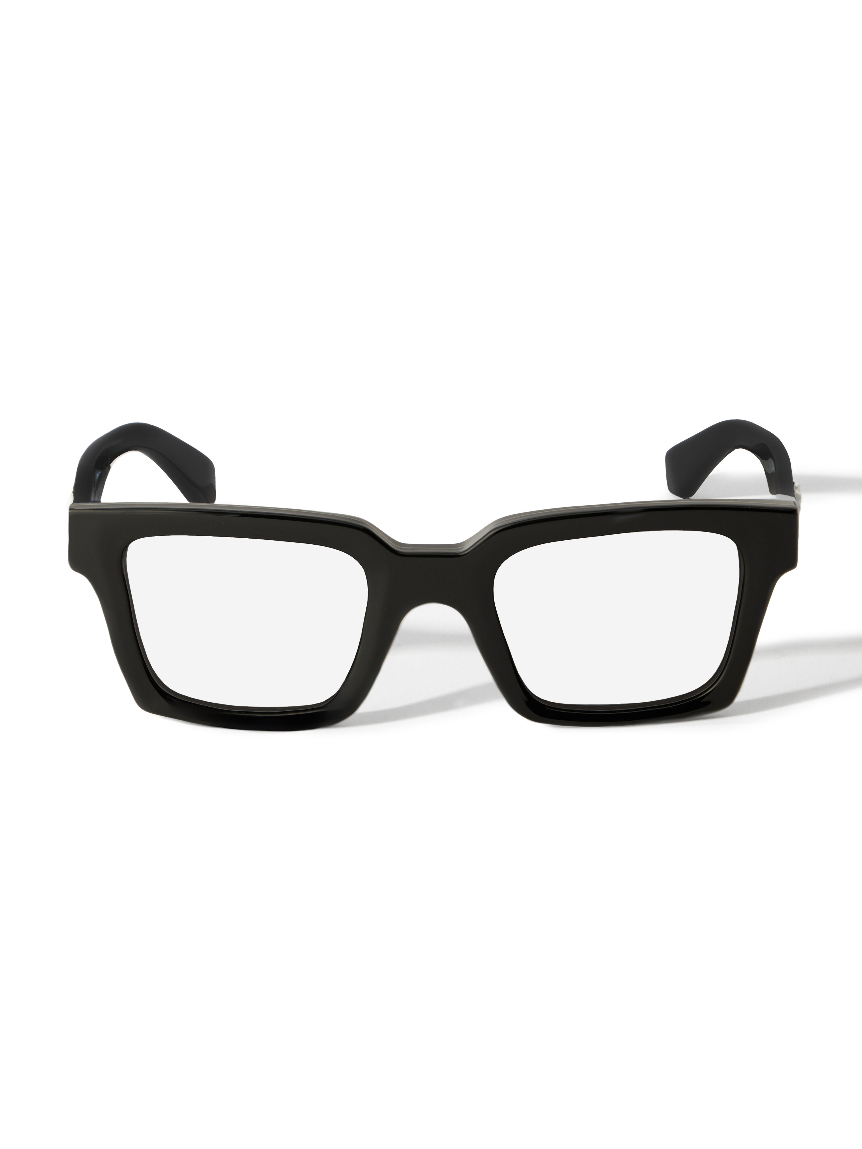 OFF WHITE Clip On Dark Grey Lens  Sunglasses Shiny Black OW9000100750