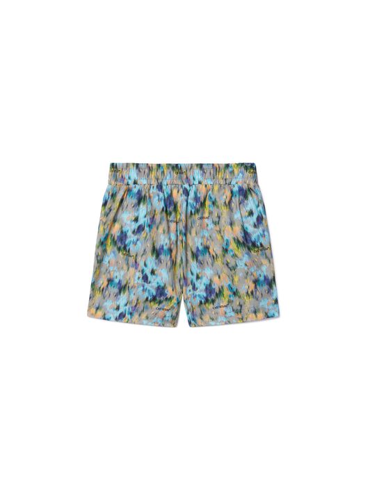 OFF WHITE Watercolor Shorts BLUE OBCB00CS25FAB001