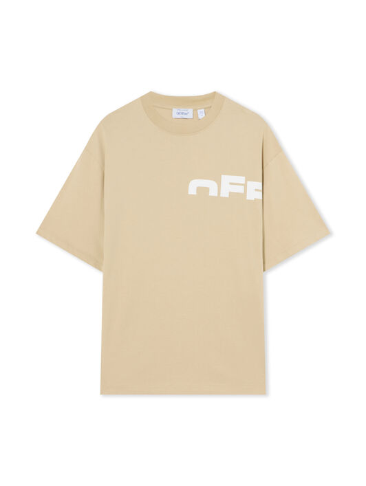 OFF WHITE Off Shared Skate T-Shirt BROWN RICE 44MAA120G5J007