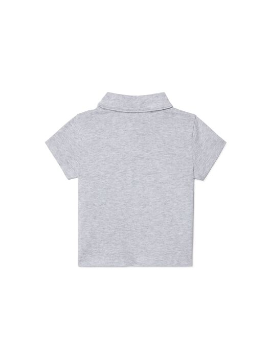 OFF WHITE Spray Arrow Polo GREY OBBX001S25JER001