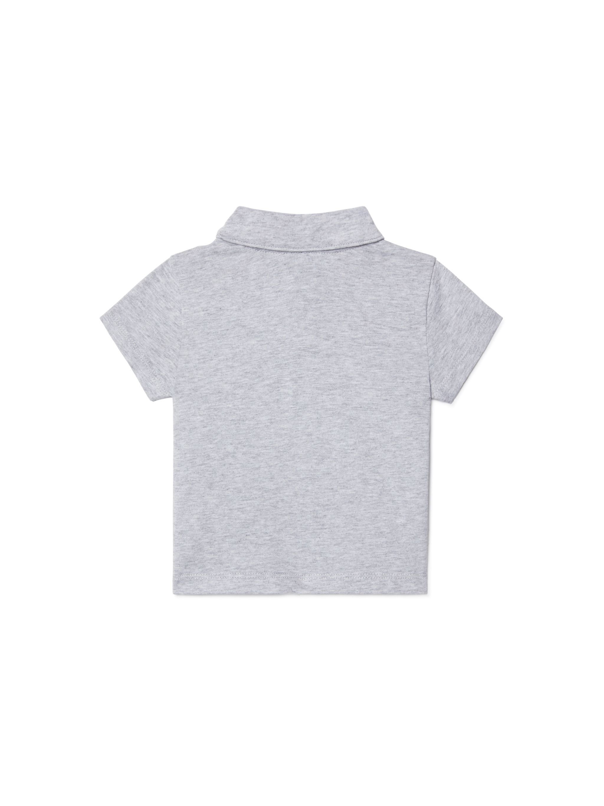 OFF WHITE Spray Arrow Polo GREY OBBX001S25JER001