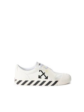 OFF WHITE Vulcanized Undercut Sneakers WHITE/BLACK OWIA28QC99FAB001