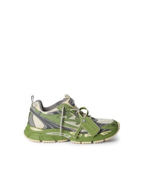 OFF WHITE Be Right Back Sneakers SAND - GREEN OMIA295F25FAB001