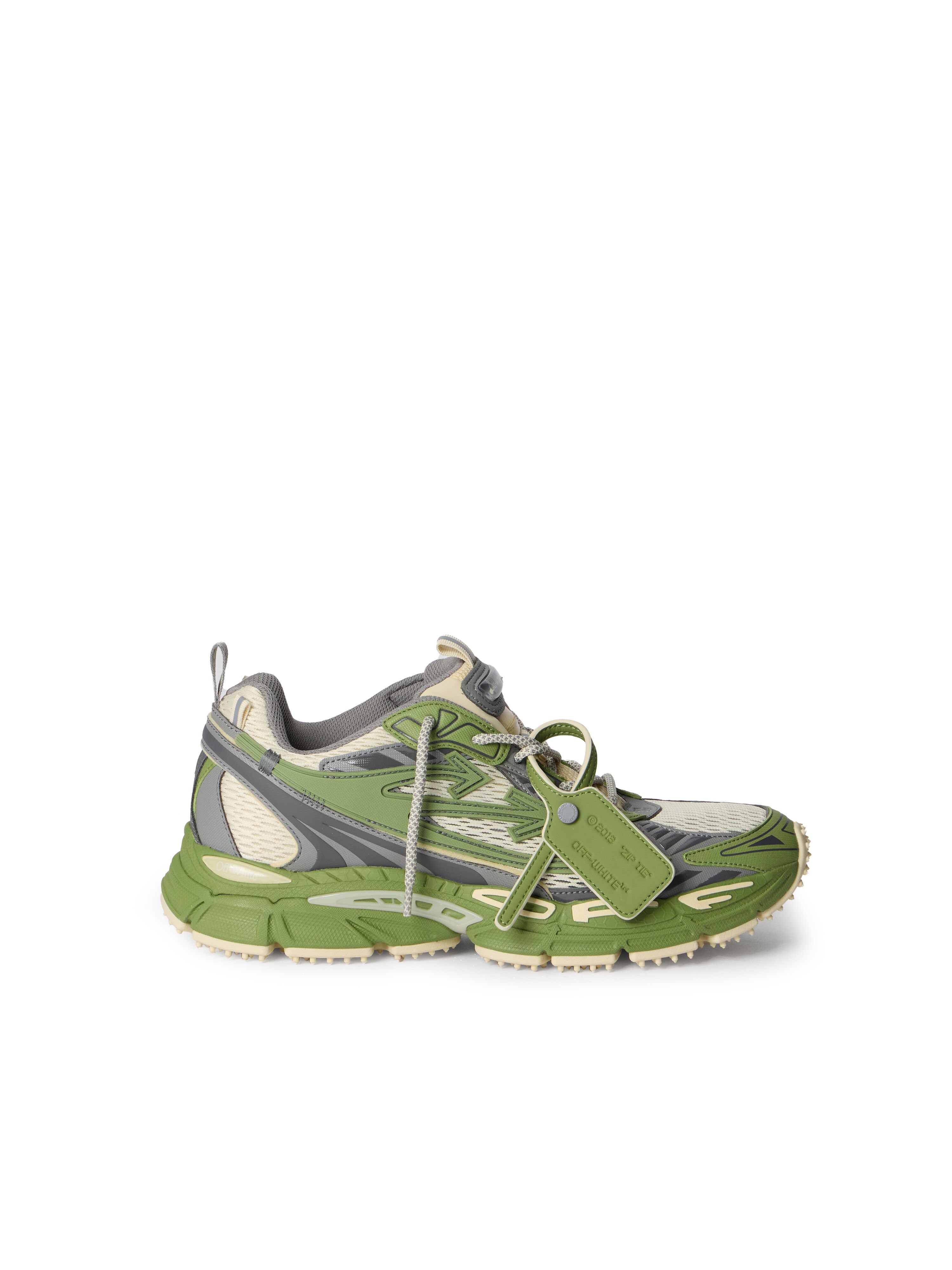 OFF WHITE Be Right Back Sneakers SAND - GREEN OMIA295F25FAB001