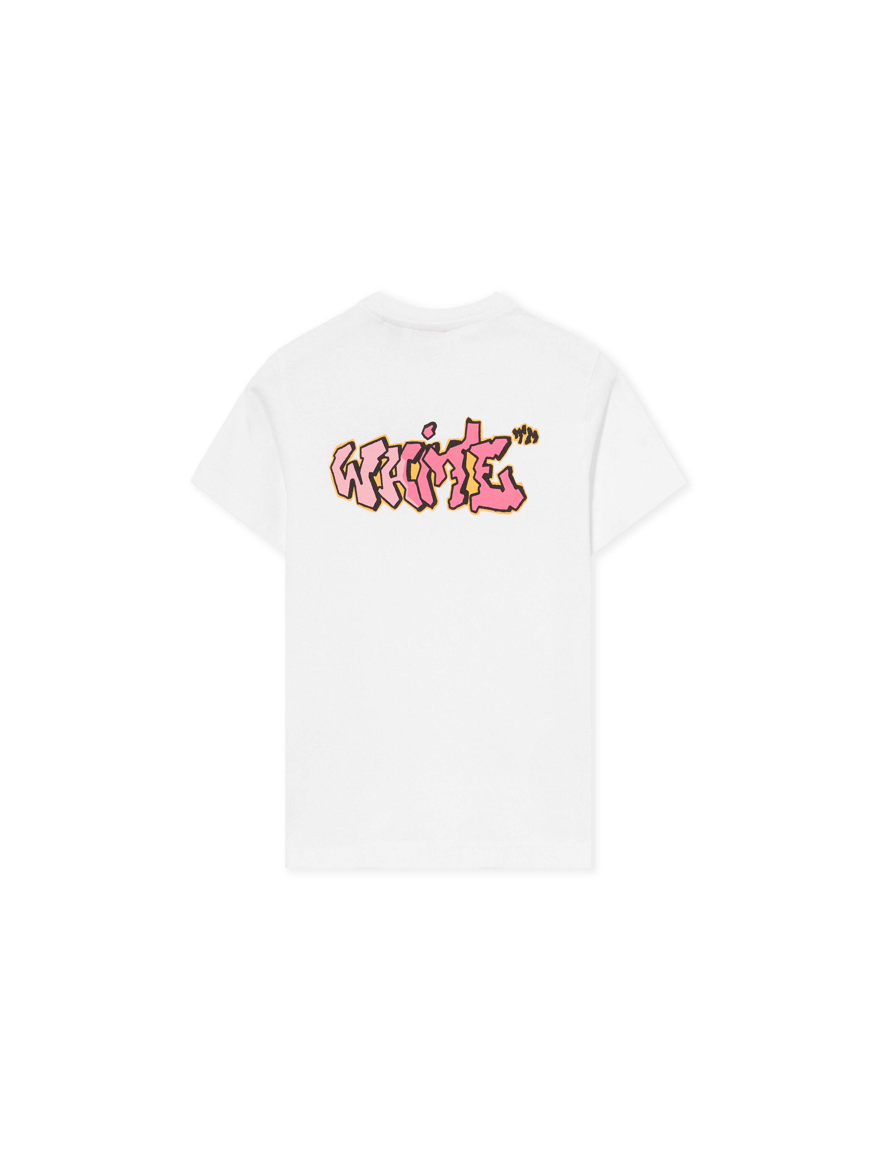 Graffiti Short Sleeve T-Shirt OFF WHITE Graffiti Short Sleeve T-Shirt WHITE 44GAA001F26J004