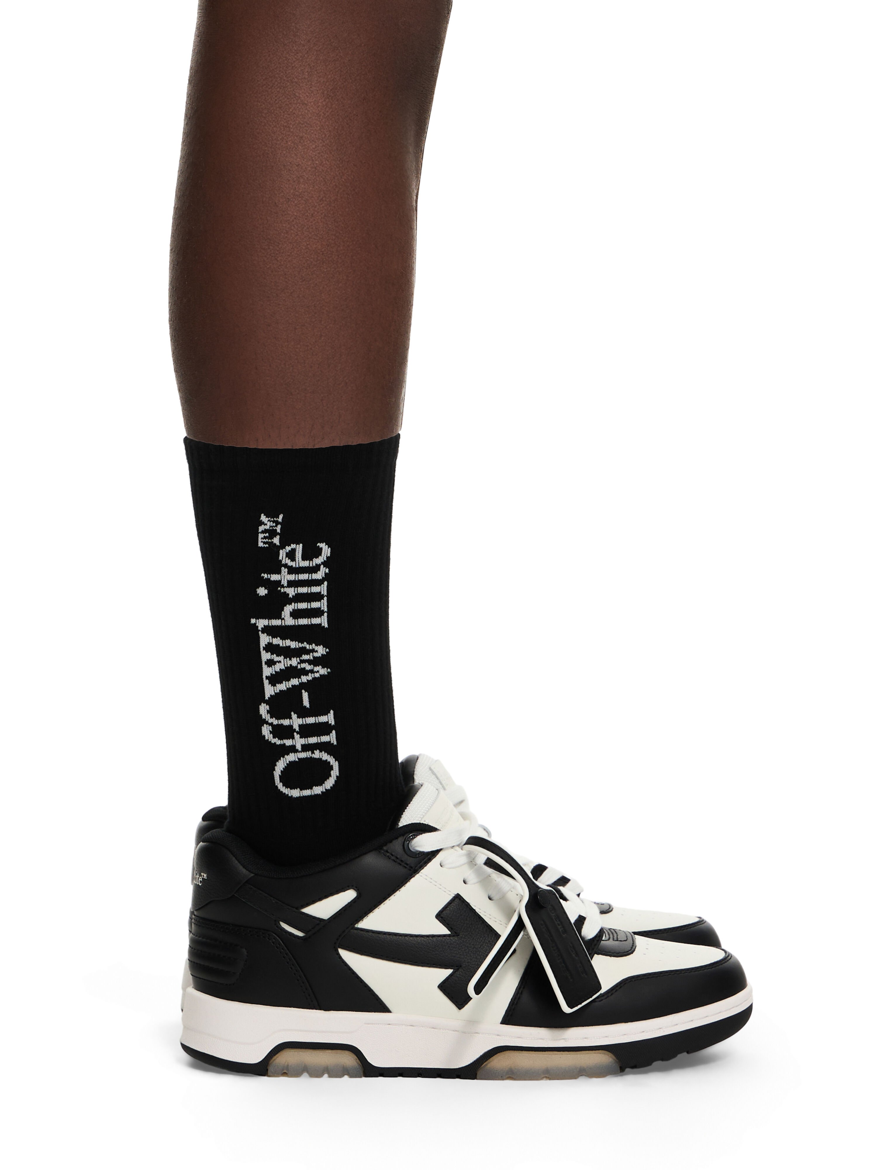 OFF WHITE Out Of Office Sneakers WHITE/BLACK OMIA189C99LEA007