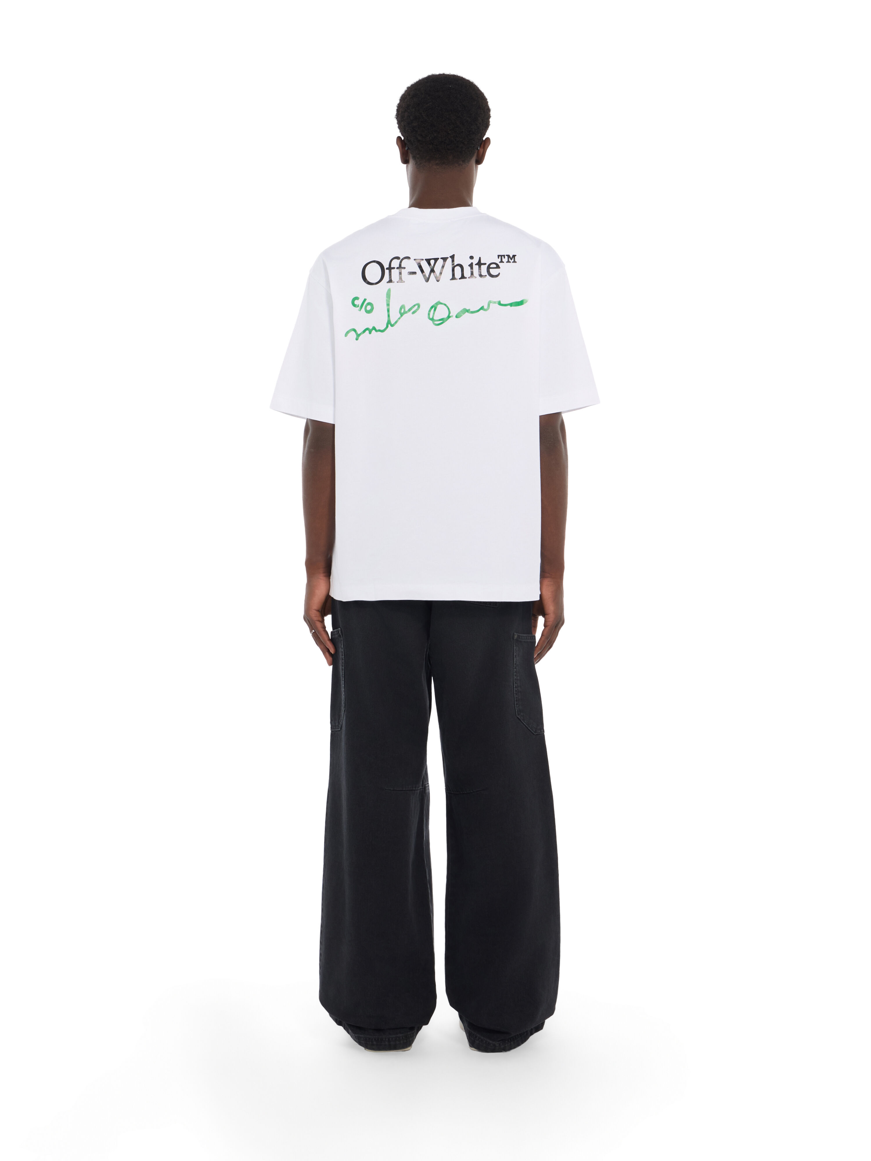 Miles Davis League Skate T-Shirt OFF WHITE Miles Davis League Skate T-Shirt WHITE 44MAA120W26J004