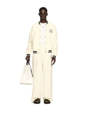 OFF WHITE Off Italic Linen Souvenir Var White Aspa NEUTRALS OMEH05AS25FAB001