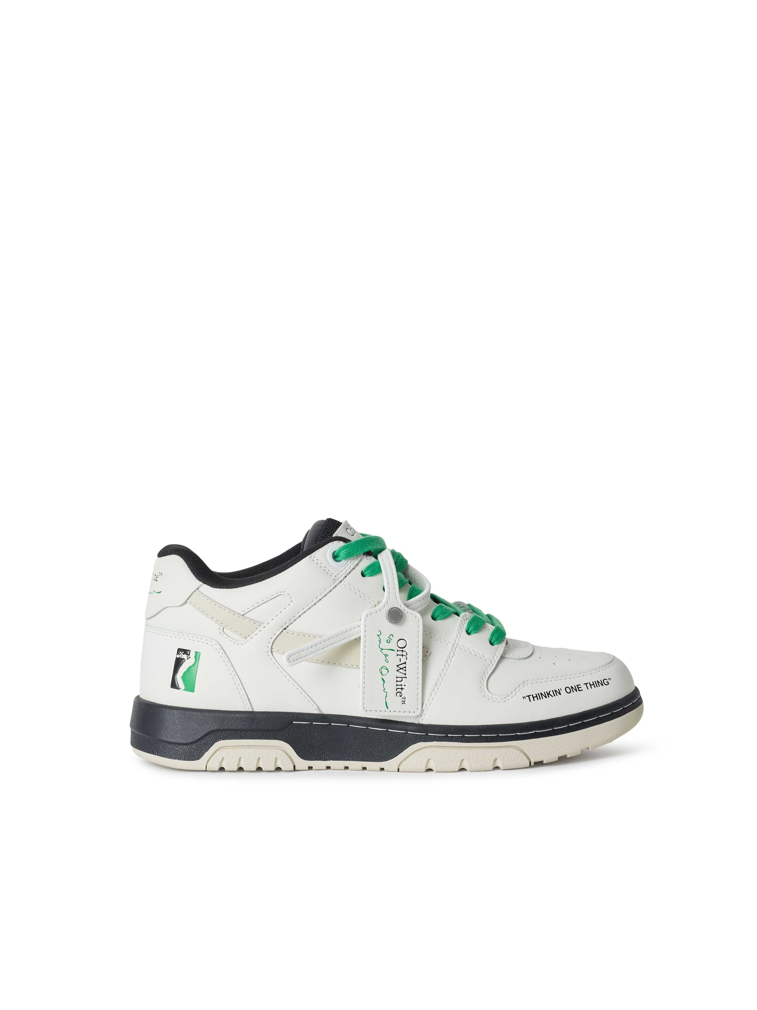 Out Of Office Miles Davis Sneakers OFF WHITE Out Of Office Miles Davis Sneakers White Green OF06605101