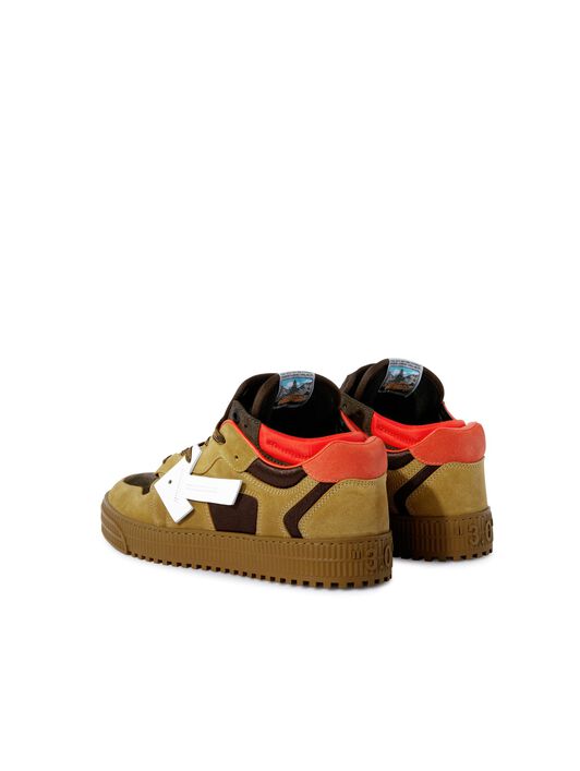 OFF WHITE Sneakers Floating Arrow Marrone/Arancione MARRONE OMIA244S25LEA002