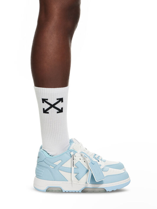 OFF WHITE Out Of Office Sneakers LIGHT BLUE OMIA189C99LEA007